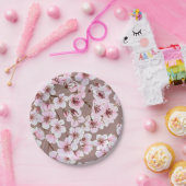 Kersenbloesem Papieren Bordje (Feest)