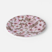 Kersenbloesem Papieren Bordje (Gekanteld)