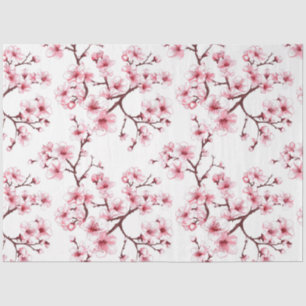 Kersenbloesem patroon decoupage tissuepapier