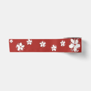 Kersenbloesem poëzie rood wit elegante sakura lint