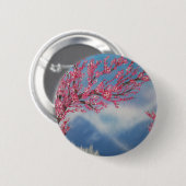 Kersenbloesem Ronde Button 5,7 Cm (Voorkant /achterkant)