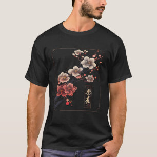Kersenbloesem Sakura Bloem Graphic Japan Vaporwa T-shirt