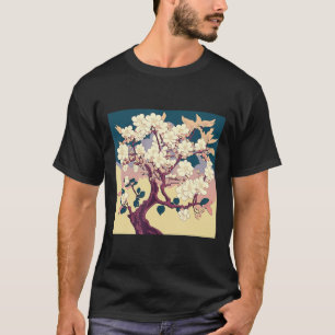 Kersenbloesem Sakura Japanse Kunst Anime  T-shirt