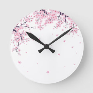 Kersenbloesem Sakura Japanse Kunst Tas  Ronde Klok
