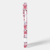 Kersenbloesem Sakura Monogram Case-Mate iPhone Case (Achterkant / Links)