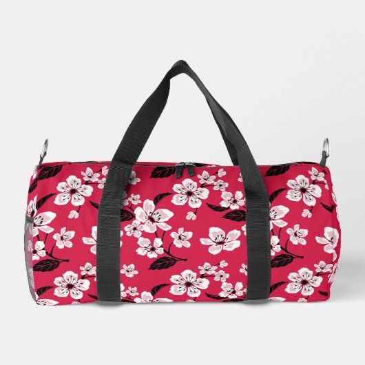 KERSENBLOESEM - SAKURA PATROON IN MATCHA GREEN PLUNJEZAK (Achterkant)