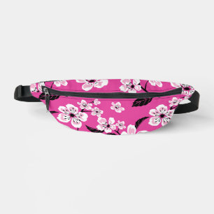 KERSENBLOESEM - SAKURA PATROON IN ROZE HEUPTASJE