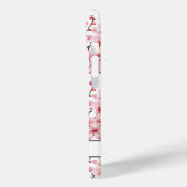 Kersenbloesem Sakura Patroon Met Initiaalmonogram Case-Mate iPhone Case (Achterkant / Links)