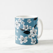 KERSENBLOESEM - SAKURA (ROOKBLAUW) KOFFIEMOK (Voorkant rechts)