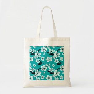 KERSENBLOESEM - SAKURA (TEAL) TOTE BAG