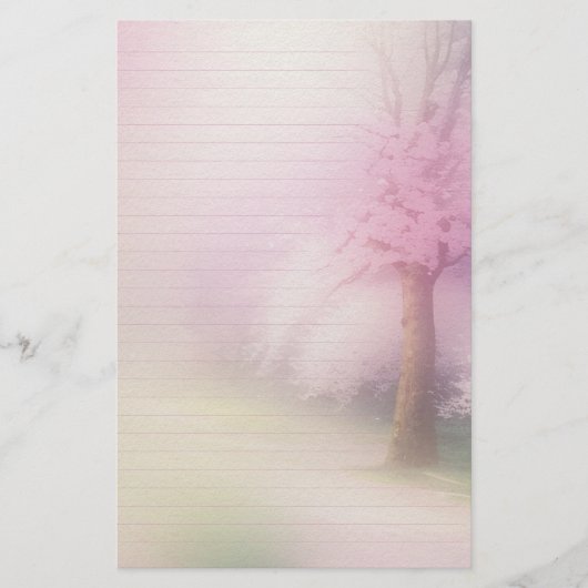 Kersenbloesem Scrapbook Ephemera & Schrijfpapier Briefpapier (Voorkant)