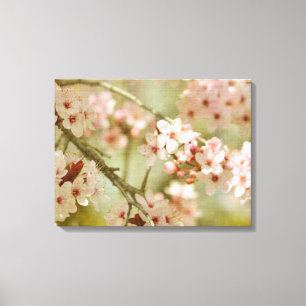 Kersenbloesemboom bloem canvas afdruk