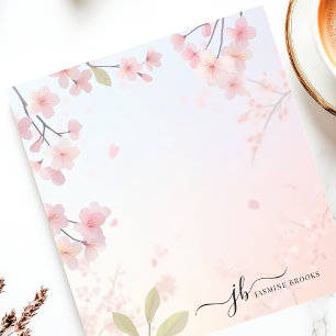 Kersenbloesemboom Japans bloemmotief Persoonlijk Notitieblok