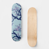 Kersenbloesemboompatroon Skateboard (Voorkant)