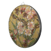  kersenbloesems aziatisch japans dartbord (Voorkant Rechts)