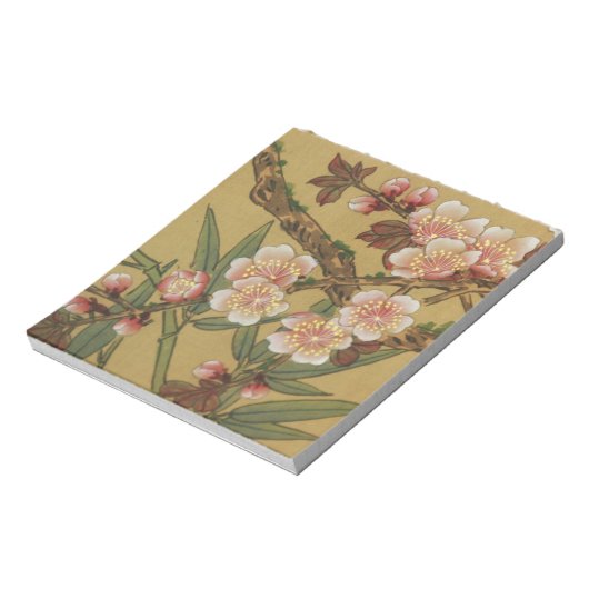  kersenbloesems aziatisch japans notitieblok (Gedraaid)