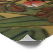 kersenbloesems aziatisch japans poster (Hoek)