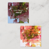 Kersenbloesems Custom Visitekaartje (Voorkant / Achterkant)