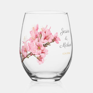 Kersenbloesems Drinkware Set Wijnglas Zonder Voet
