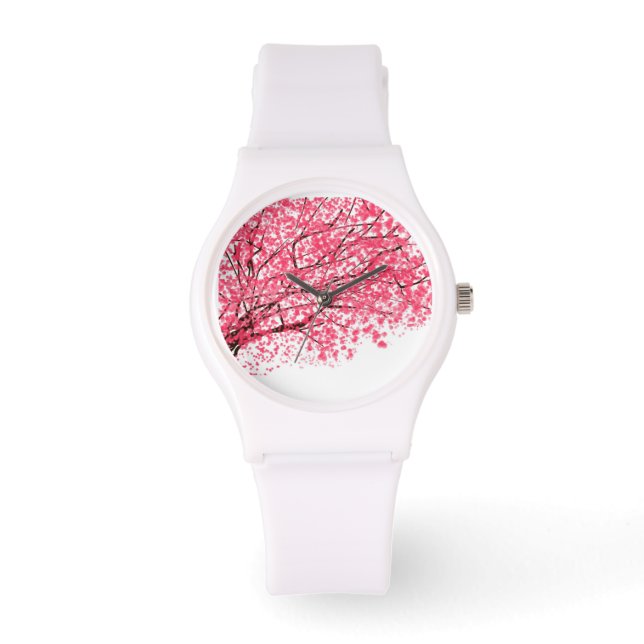 Kersenbloesems en takken horloge (Voorkant)
