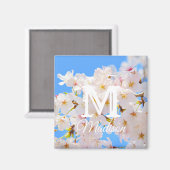 Kersenbloesems in de lente magneet (Voorkant / Achterkant)