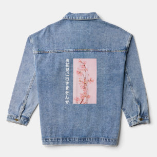Kersenbloesems Japan Sakura Fest Tokyo Japans N Denim Jacket