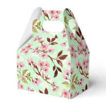 Kersenbloesems Mint Achtergrond
