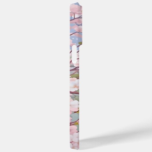 Kersenbloesems pastel Waterverf landschap Case-Mate iPhone Case (Achterkant / Rechts)