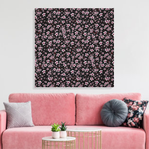 Kersenbloesemtapijt Canvas Afdruk