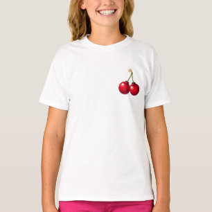 Kersenbom Fuse-ontwerp voor kinderen T-shirt