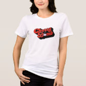 Kersenbom Tri-Blend Shirt (Voorkant)