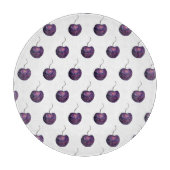 Kersenglas snijplank (Voorkant)