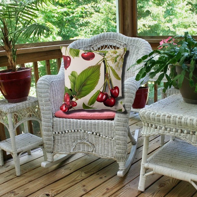  kersenillustratie kussen (Creator heeft geüpload)