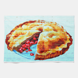 kersenpastei handdoek