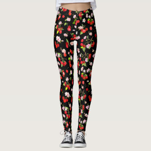 Kersenpatroon 1 leggings
