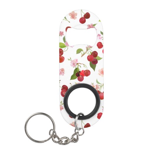 Kersenpatroon 1 mini flessenopener (Voorkant)