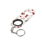 Kersenpatroon 1 mini flessenopener (Achterkant Gekanteld)