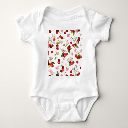 Kersenpatroon 1 romper (Voorkant)