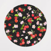 Kersenpatroon 2 labels (Design 2)