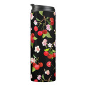 Kersenpatroon 2 thermosbeker (Geroteerd rechts)