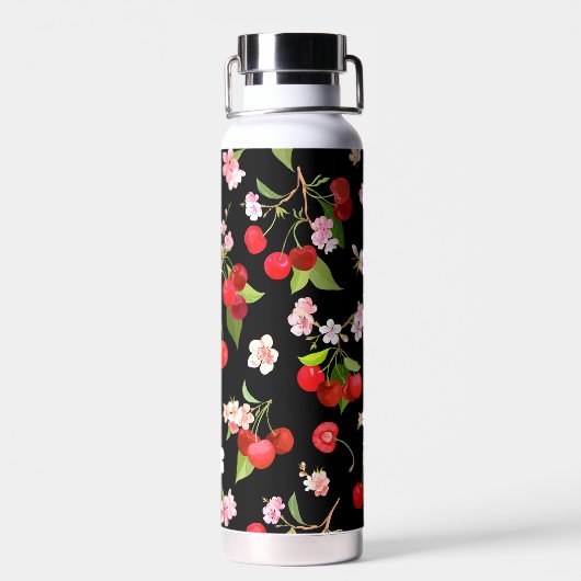 Kersenpatroon 2 waterfles (Achterkant)