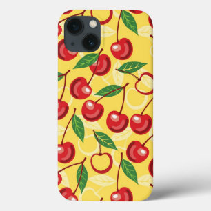 Kersenpatroon iPhone 13 Hoesje