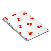 Kersenpatroon Pop Versie Notitieboek (Rechterzijde)
