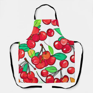Kersenpatroonontwerp Schort