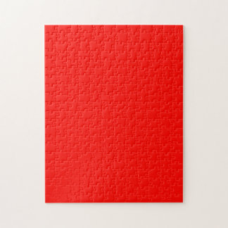 Kersenrood Effen Kleur Legpuzzel