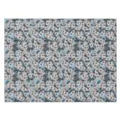 Kersensbloesem in wit en blauw tafelkleed (Voorkant (Horizontaal))