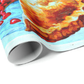 kersentaart cadeaupapier (Rol Hoek)