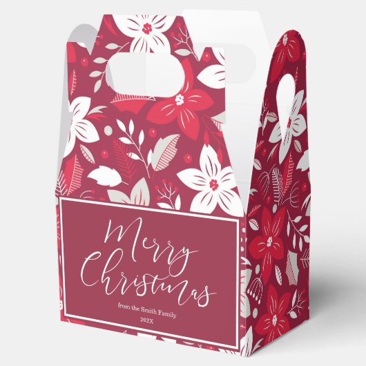 Kersenwijn Kerstmis | Aangepast Bedankdoosjes (Geopend)