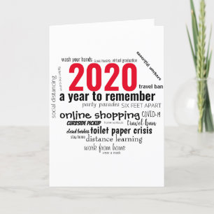 Kerst 2020 Quarantine Hanukkah pandemie Feestdagen Kaart