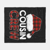 Kerst 2021 neef Crew Fleece Deken (Voorkant (Horizontaal))